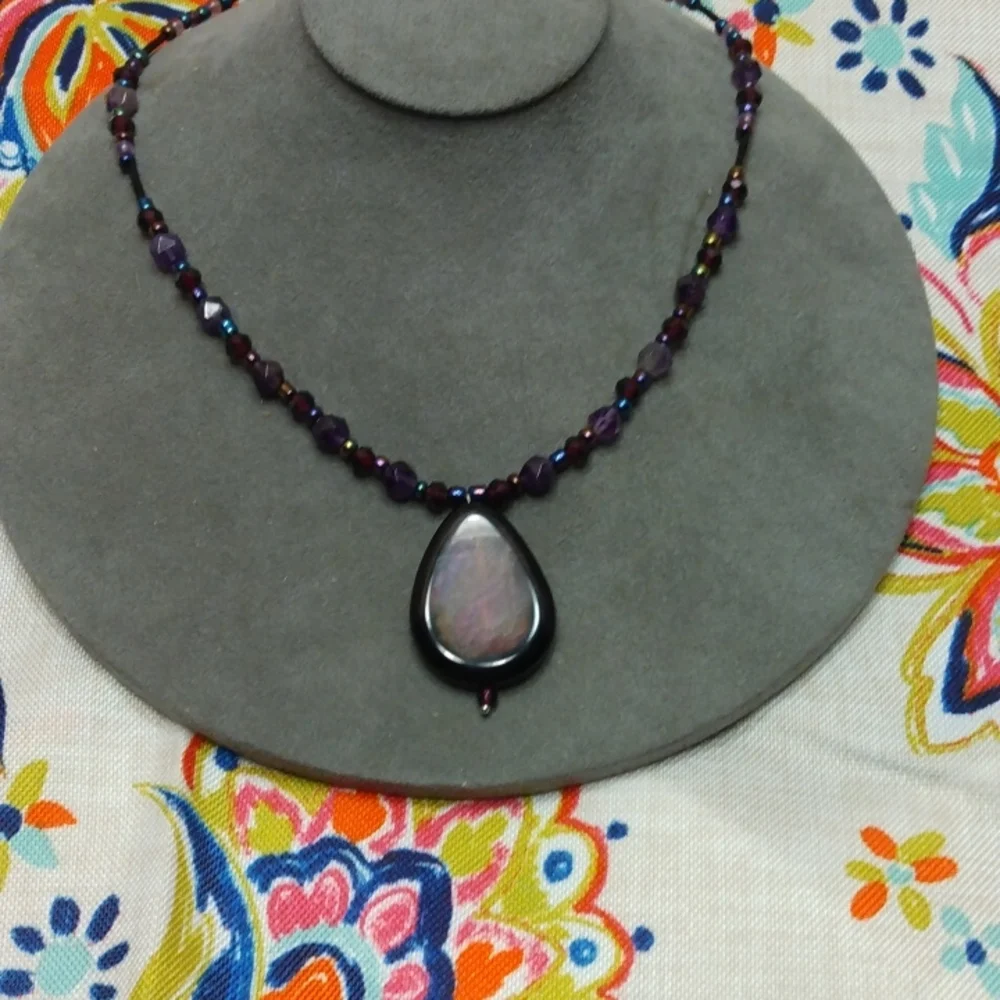 💖(2 for $20)Handmade beaded necklace - Picture 2 of 3